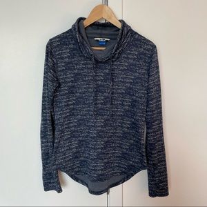 Kavu Skylar Long Sleeve Sweater - Nightshade - size XS